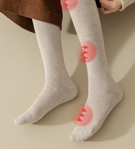 3 pairs of winter women's cotton calf socks for warm comfort stockings - Picture 12 of 16