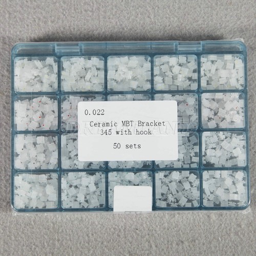 1000pcs/Box Dental Ceramic Braces Bracket 3-4-5 hooks Orthodontic 5/5 MBT.022 - Picture 4 of 10