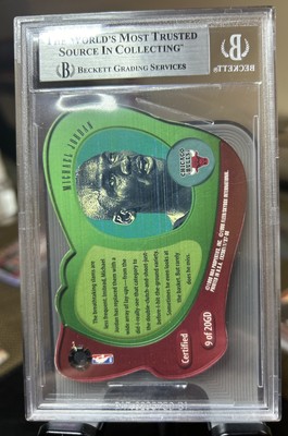 1997-98 E-X2001 Michael Jordan Gravity Denied BGS 8 Bulls | eBay