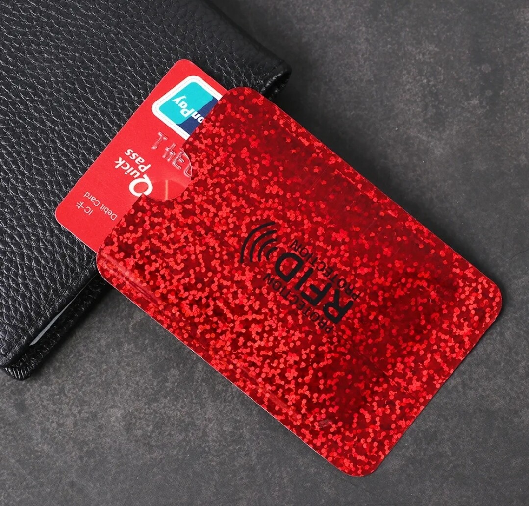 10 Stück RFID-Schutzhüllen - Bunte Kartenhalter Gegen Datenklau