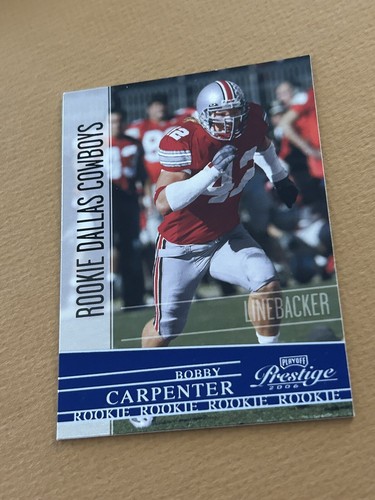 2006 ~ BOBBY CARPENTER #158 / DONRUSS PLAYOFF PRESTIGE (ROOKIE) FOOTBALL / MINT - Picture 11 of 23