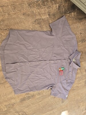 Under Armour university warriors Football SoFi Hawaii Bowl Button Down shirt XL