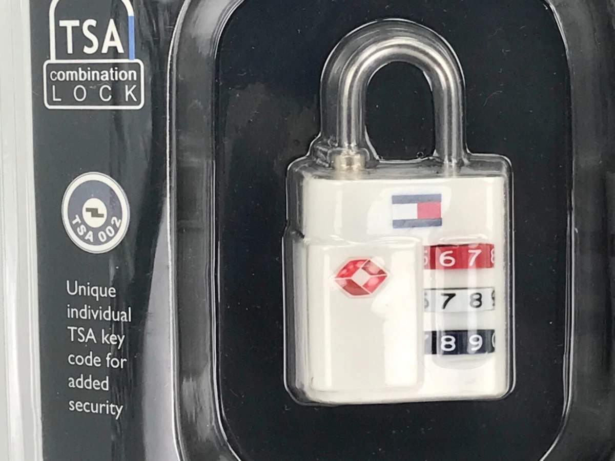 Tommy hilfiger luggage lock reset hotsell