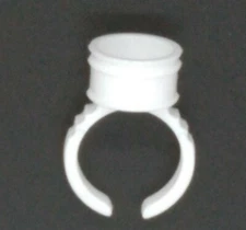 Tattoo Ink Cups Plastic Pigment Rings Holder For Permanent Makeup Tattooing Tool