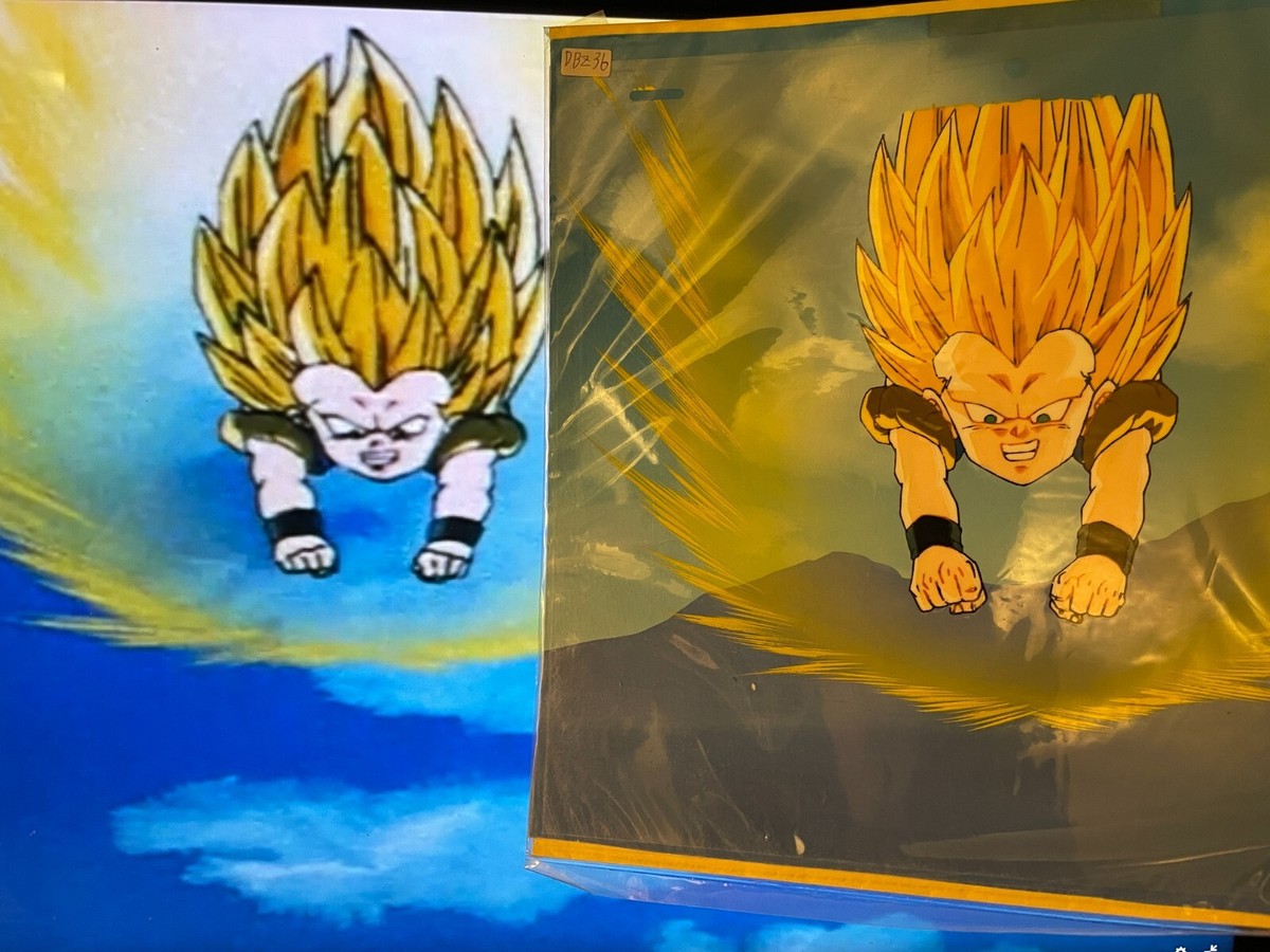 Celluloïd D'animation Dragon Ball Z - Gotrunks SS3 Boo - CEL Original