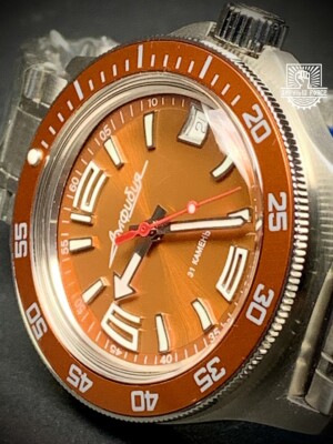 Vostok Amphibia 740383. Nagelneu. Versand aus Barcelona