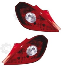 Rückleuchte Set weiß/rot für Opel Corsa D 07.06-03.11 Heckleuchte RIA