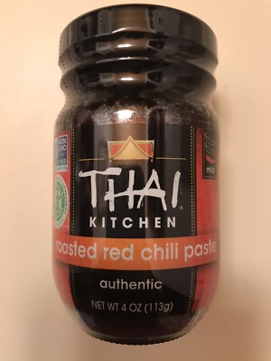 thai kitchen roasted red chili paste, 4 oz kroger