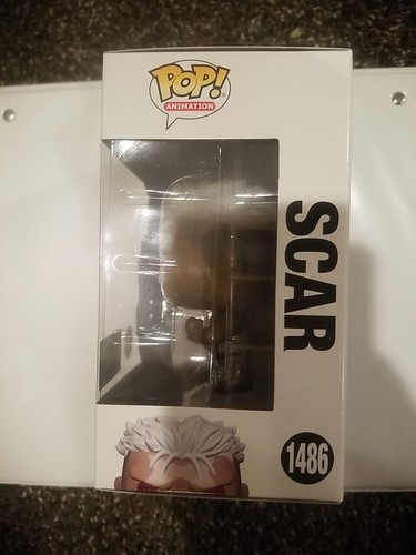 Funko POP! Scar Full Metal Alchemist Brotherhood #1486 Entertainment Earth Exclu - Imagen 2 de 6