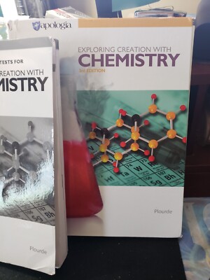 Both Apologia Exploring Creation with Chemistry 3rd Edition Textbook, Solutions