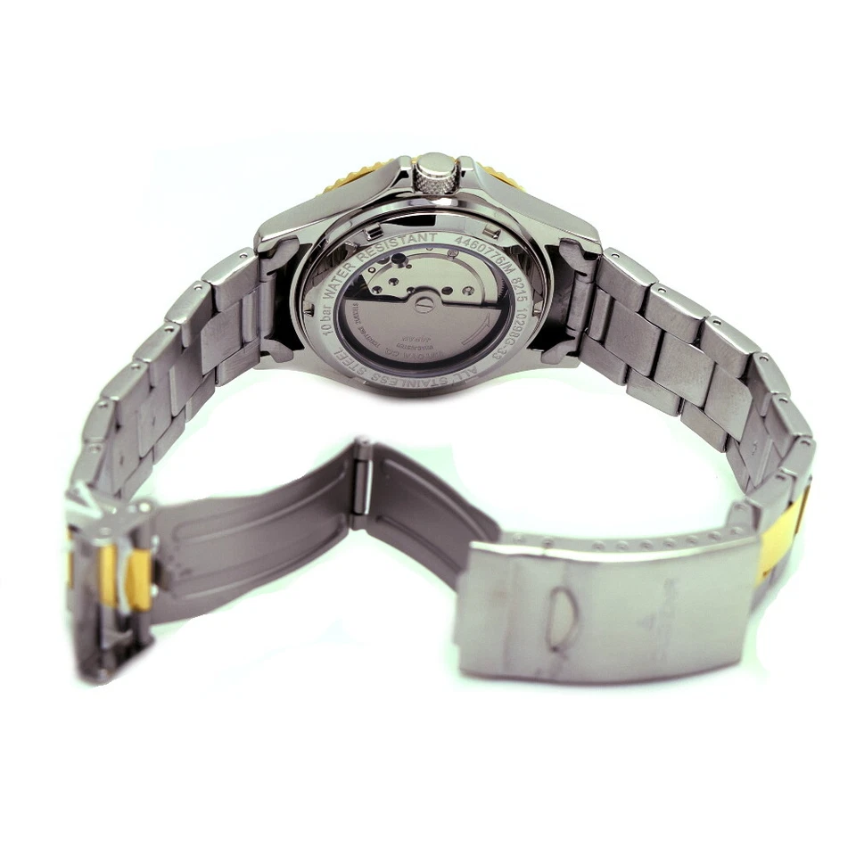 Dugena 4460776 Diver Herren Armbanduhr automatik bicolor, 10ATM - Bild 2 von 4