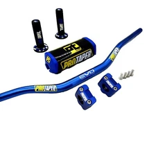 ProTaper Handle Bike Fat Bar Handlebars  1 1/8'' Grips Pad Motorcycle Bars