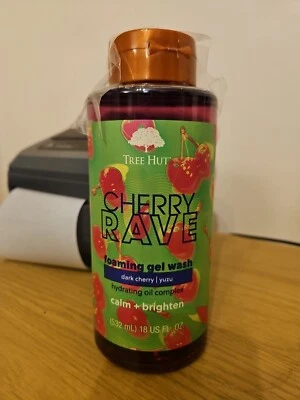 Tree Hut Cherry Rave Foaming Gel Wash