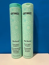 Amika The Kure  Repair Shampoo & Conditioner  9.2oz New & Authentic