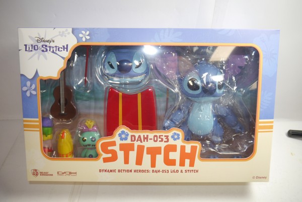 Disney Lilo & Stitch Dynamic 8Ction Heroes Actionfigur 1/9 Beast Kingdom Obe-image