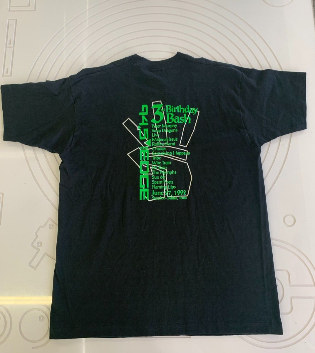94.5 The Edge - June 27, 1992 - 3rd Birthday Bash (XL) t-shirt | eBay