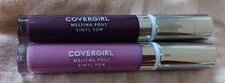 Covergirl Melting Pout Vinyl Vow Lipgloss Lot Purple 240 So Lucky 245 Own It