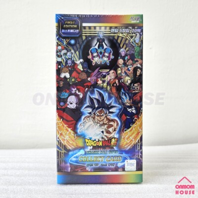 ドラゴンボールカード DB FW 3BOX+1st complete card collection DRAGON BALL SUPER CARD GAME FUSION WORLD - 1ST COMPLETE CARD