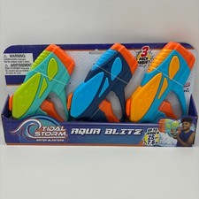 Tidal Storm Kids Aqua Blitz Water Blaster, 3 Pack, Summer Toy Play Outside Pool