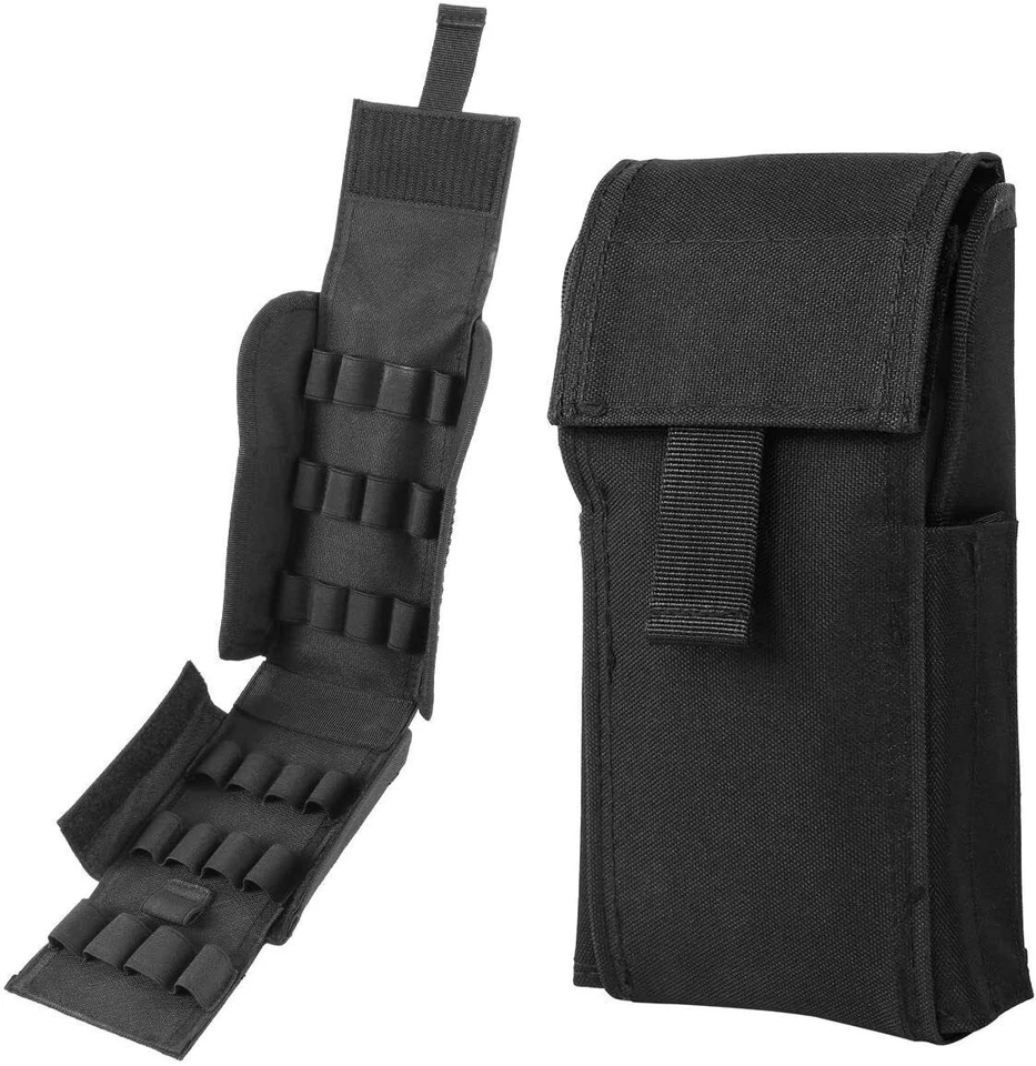 Tactical 25 Rounds Shotgun Shell Holder Ammo Case Pouch 12 20 Gauge Shell Holder - Image 2 of 4