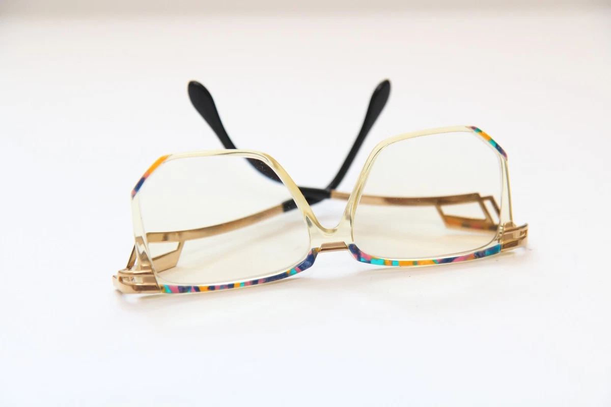 Vintage CAZAL 351 Eyeglasses Occhiali Spectacles Retro Frame Lunettes RARE