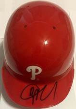 JP CRAWFORD SIGNED PHILADELPHIA  PHILLIES MINI HELMET AUTO 