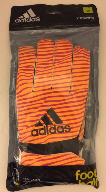 adidas 3 stripe life football gloves