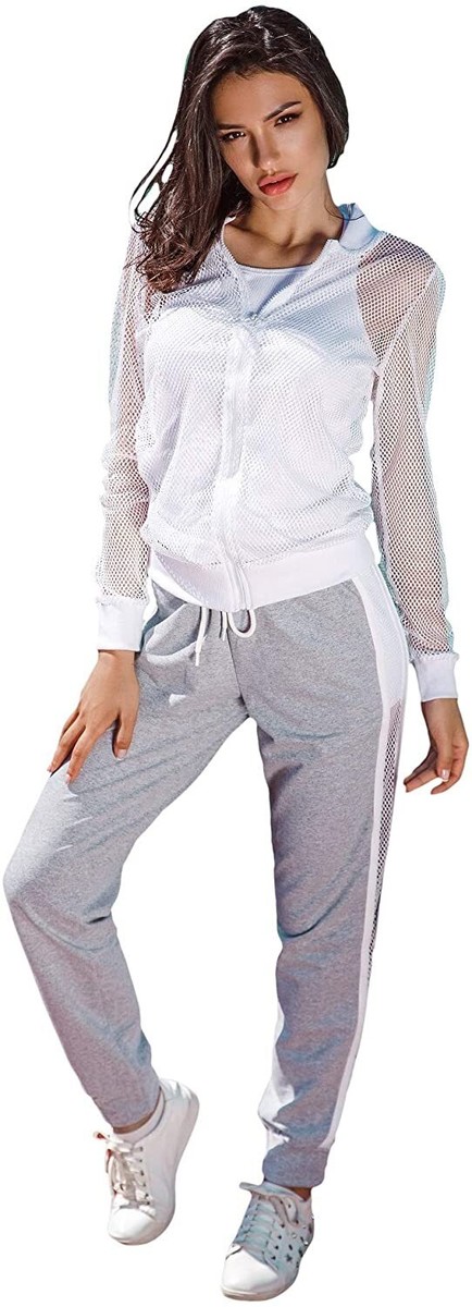 GEPUR 31357 Ladies Tracksuit/House Suit Three Piece Combination