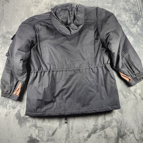 Vtg Hilton Active Apparel Coat Mens Sz. Large Black - Picture 15 of 20
