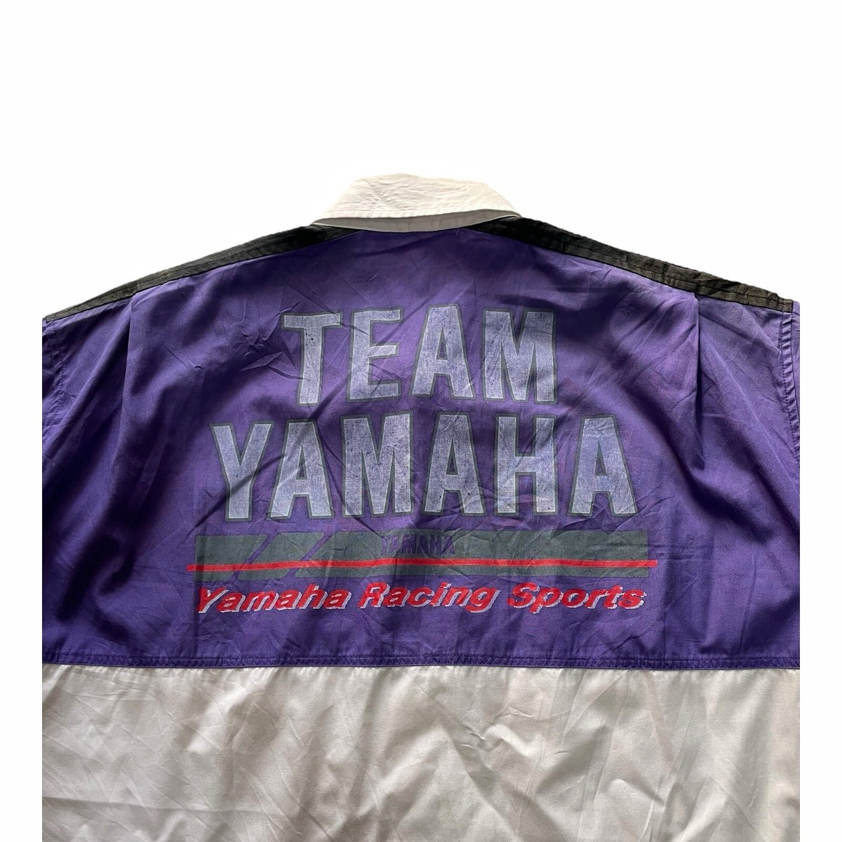 Vintage Team Yamaha Racing Sport Work Shirt Team Racing Moto Gp