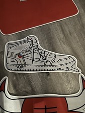 Custom Sneaker Rug - Off-White UNC Jordan 1
