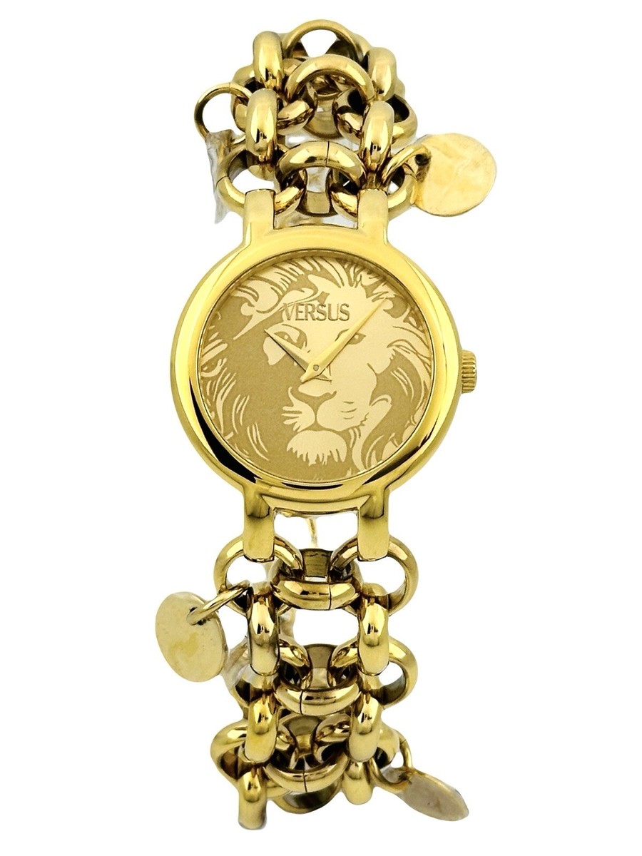 Versus by Versace SGO040013 Ladies Agadir Champagne Dial Gold