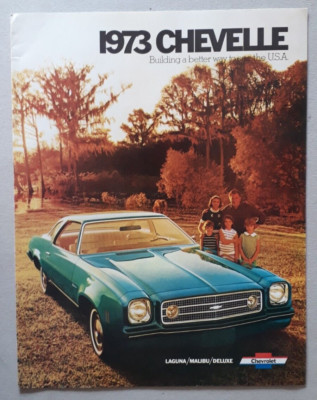 Chevrolet Chevelle Prospekt 1973 - De Luxe Malibu Laguna SS
