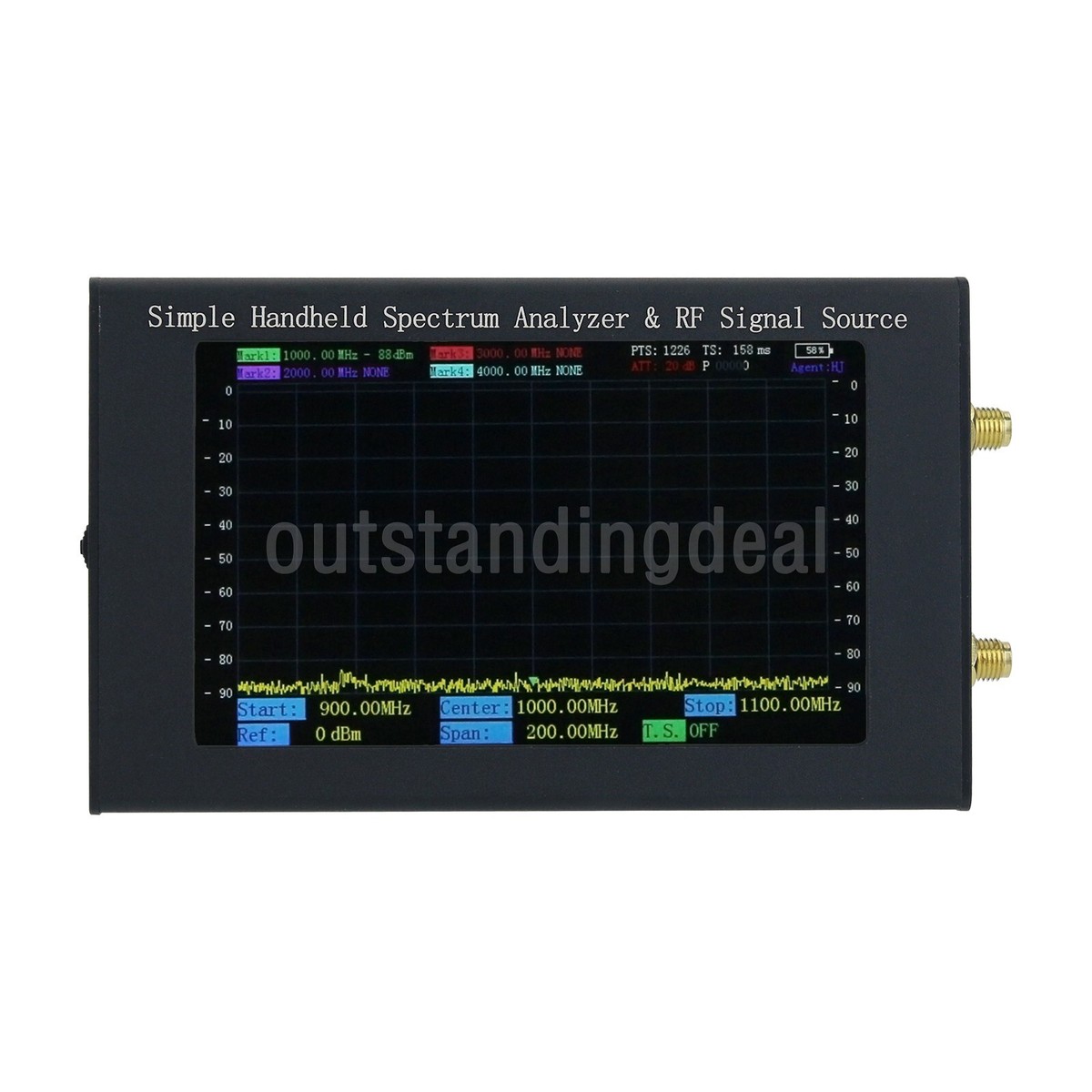 ZQ6 6G Handheld Spectrum Analyzer & Tracking Generator & Signal