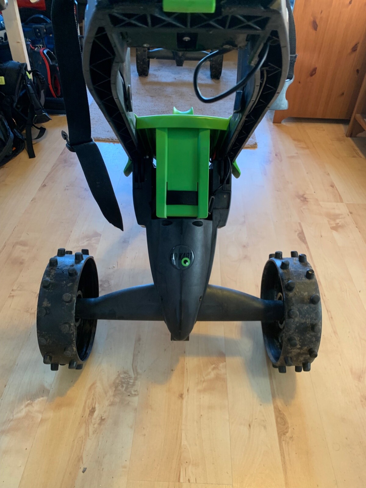 GoKart Go Kart Electric Golf Trolley / 36 Hole Lithium Battery eBay