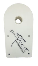 Stick It Anchor Pins Shallow Water Anchor Bracket for Pontoons (White) FLAWED