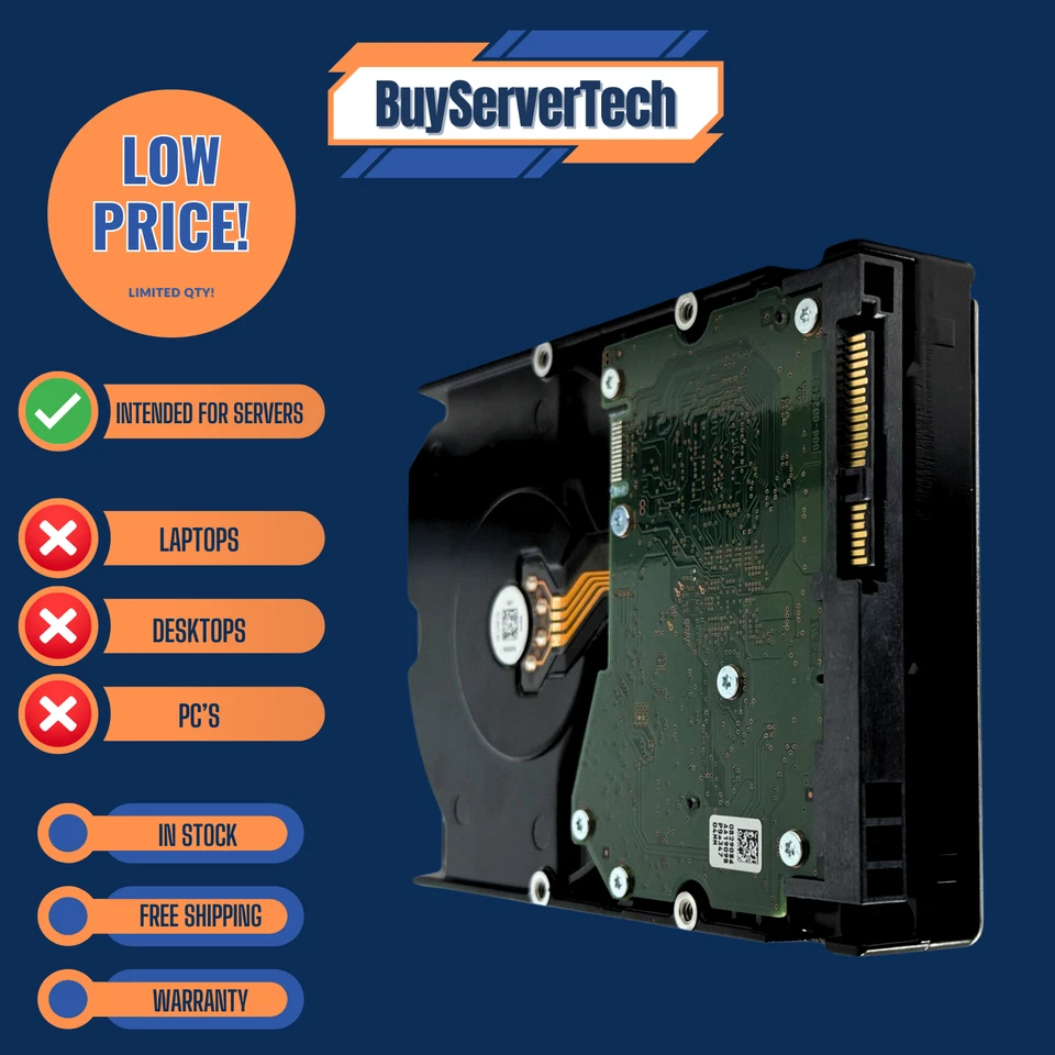 HGST Ultrastar 2TB 7200RPM 3.5" SAS HDD HUS723020ALS640 0B26886 64MB 0HRS Ent - Image 2 of 4