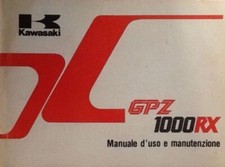 MANUALE USO E MANUTENZIONE ITALIANO (IN FILE PDF) KAWASAKI GPZ 1000 RX EPOCA