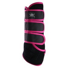 Woof Wear Training Wrap-L-Black/Berry