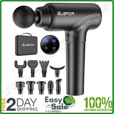 Pistola Masaje Corporal Alivio de Dolor Vibraci n Masajeador Relajacion Muscular