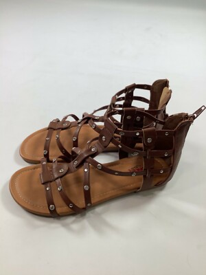Girls Bongo Brown YG Calypso Shoes (2M) NEW! NIB