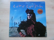 Lene Lovich autograph signed LP cover "No Man's Land" vinyl