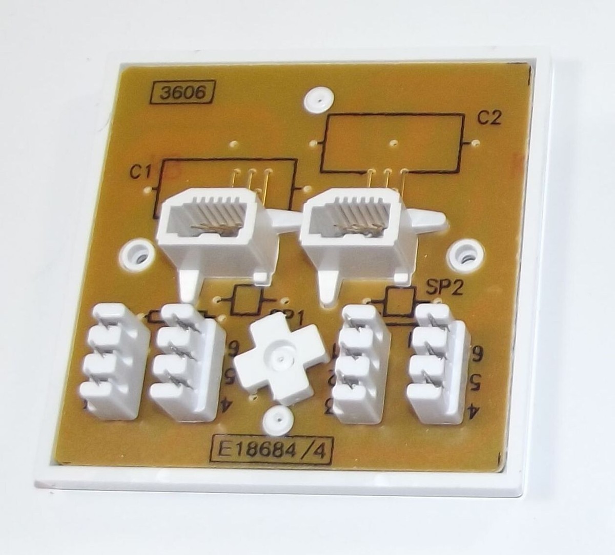 2/3a Telephone Socket Extension + Back Box + (Slave/Secondary) BT Line