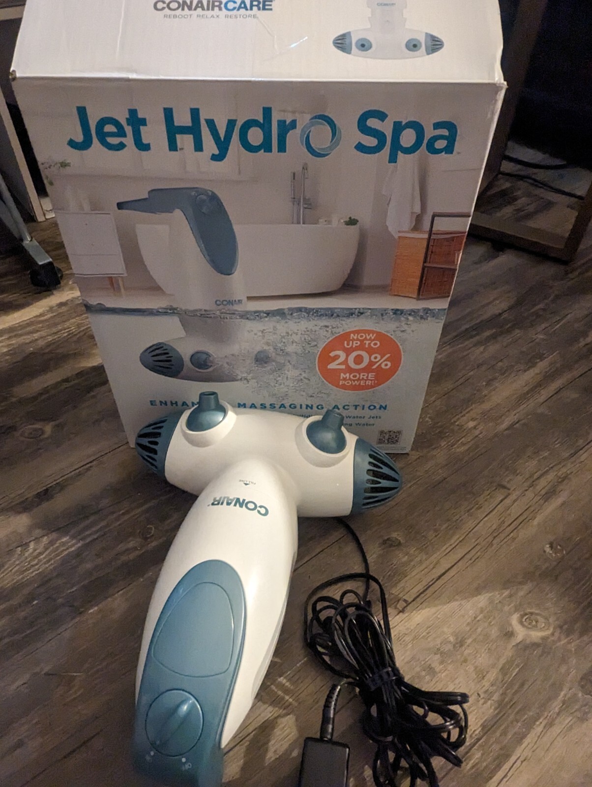 Conair Body Benefits Deluxe Hydro Bath Spa Tub Jet Massager BTS2 OPEN