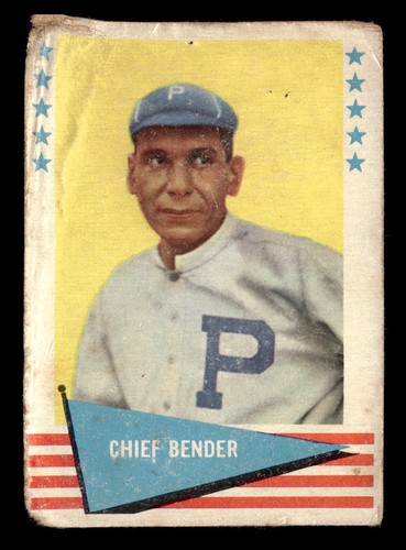 Chief Bender #8 1961 Fleer card