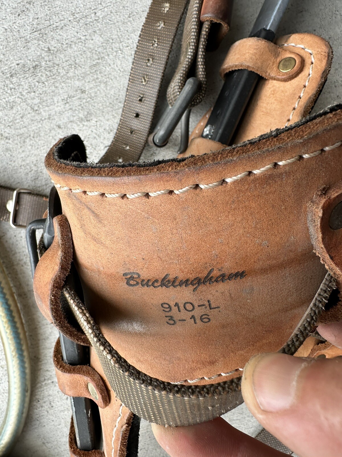 Buckingham Lineman Climbing Gear eNotary