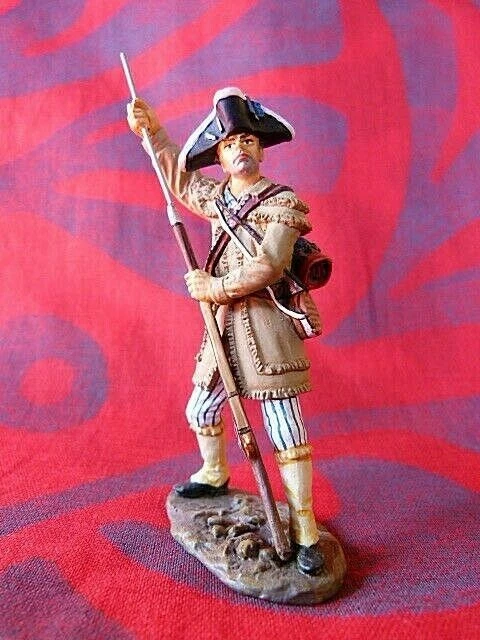 King & Country AR055 Militiaman Loading America's Revolution 1776 - AIW - Photo 1/2