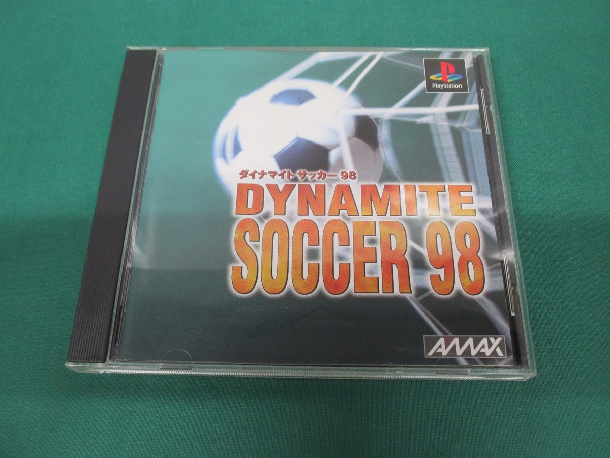 プレイステイション PlayStation -- DYNAMITE SOCCER 98 -- PS1. JAPAN. GAME. 20560