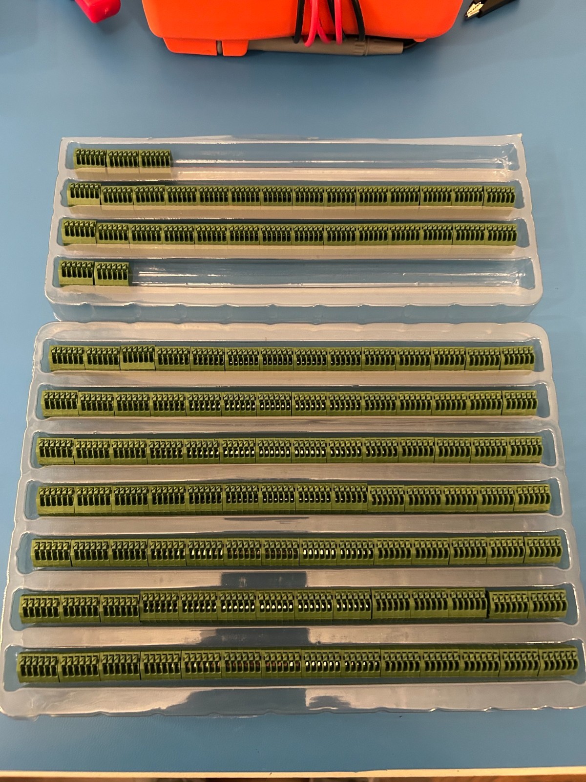 130PCS 1990041 Phoenix Contact PCB Terminal Block 6 Position 2.5mm Pitch Push In