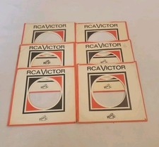 45 RPM 7" RECORD SLEEVES CO. SLEEVE 6 PACK SEE PHOTOS RCA/Victor Records SLV366